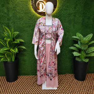 Blush Pink Floral Sharara