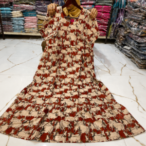 Frock (Red and Skin)