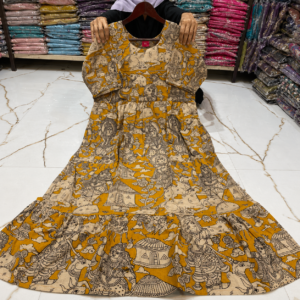 Frock (Yellow and Skin)