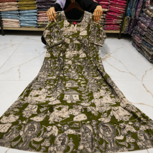 Frock (Green and Skin)