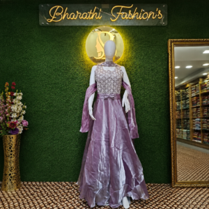 Premium Party Wear Lavender Lilac