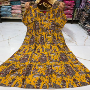 Frock (Yellow and Beautiful Design)