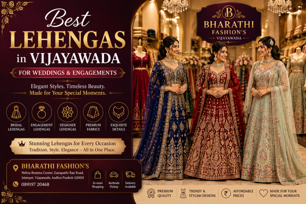 Best Lehangas in Vijayawada