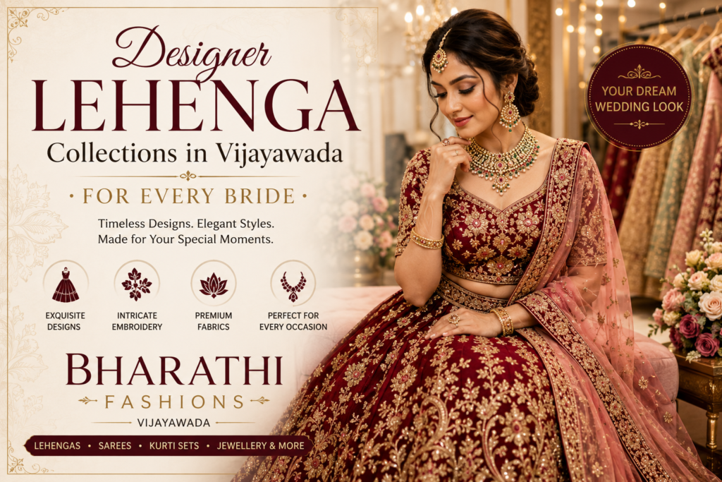 Designer Lehenga Collections in Vijayawada