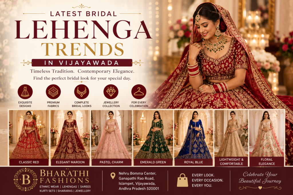Bridal Lehenga Trends in Vijayawada